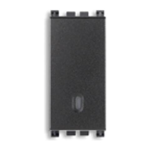 Deviatore Illuminabile Arkè 1p 16ax 250v Grigio 19005 - Foto 1