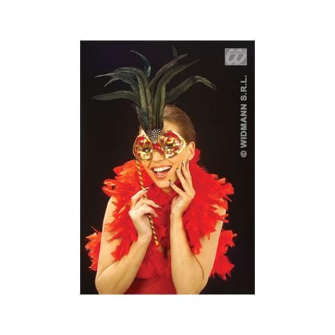 Maschera Domino Bastoncino - Foto 1