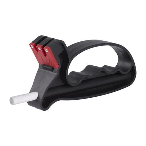 Affilatore Manuale Coltelli Forbici Affila Carburo Tungsteno Pietra Ceramica Luc - Foto 2