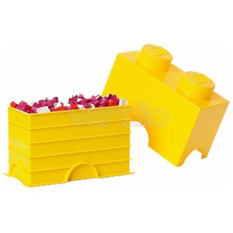 Contenitore Brick 2 Colore Giallo - Foto 1