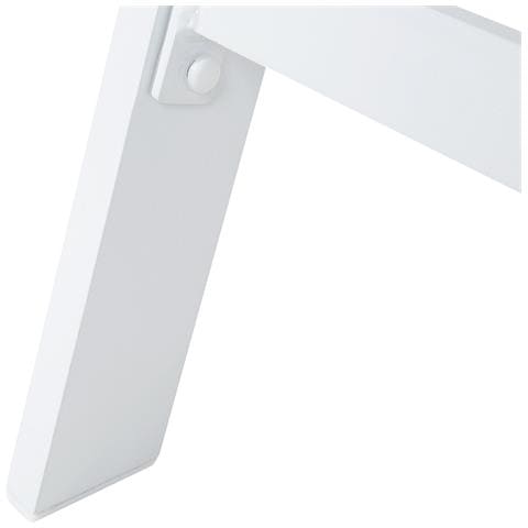 Lettino Sdraio Da Giardino Regolabile In Alluminio Bianco Catania Ii - Foto 29