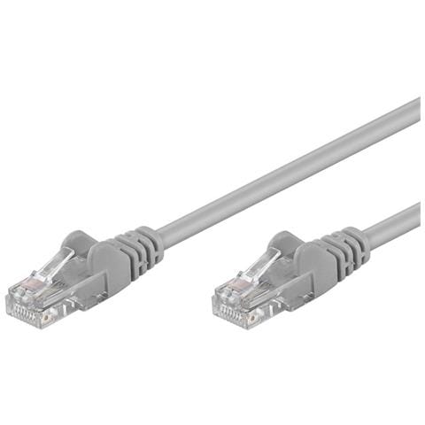ICOC CCA5U-030EG - Cavo di rete Patch CCA Cat. 5e Grigio UTP 3m Bulk - Foto 1