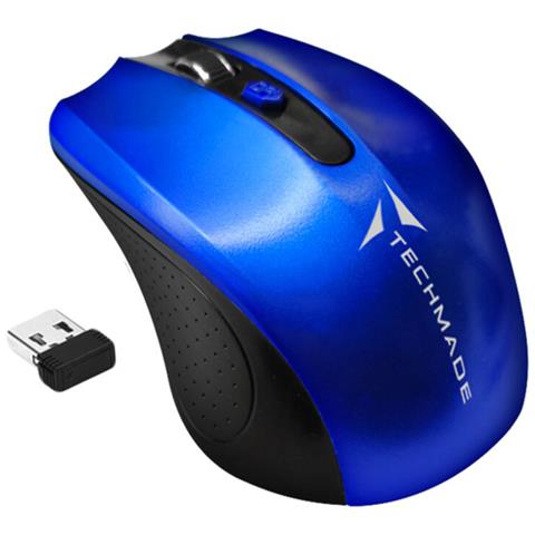TM-XJ30-BL Techmade Mouse Wireless TM-XJ30-BL Blue - Foto 1