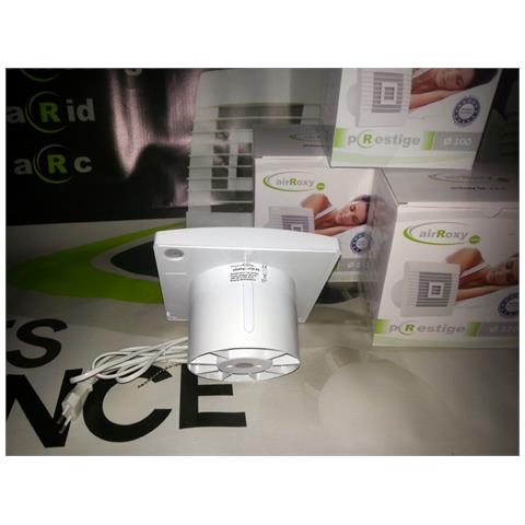 Qualità Della Parete Della Cucina Estrattore Ventola Da 120 Mm Con Sensore Di Movimento E Gravit Persiane Prestige Ventilazione Fan - Foto 3