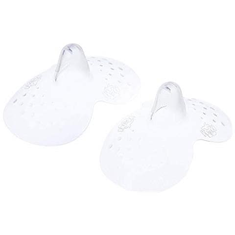 Tiralatte Silicone Set Di 2 Con Casella Di Sterilizzazione Trasparente S - Foto 1