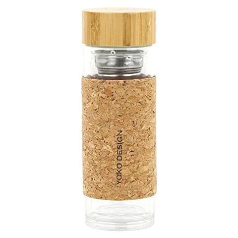 Design Yoko Teiera Isotermica Una Doppia Parete In Acciaio 1672 Sughero 350ml - Foto 1