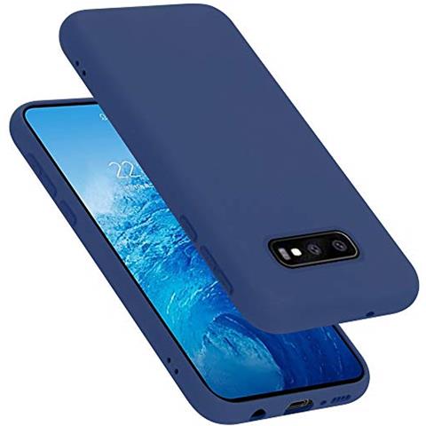 Custodia Compatibile Con Samsung Galaxy S10e In Liquid Blu - Coperchio Protettivo In Silicone Tpu Flessibile - Foto 1