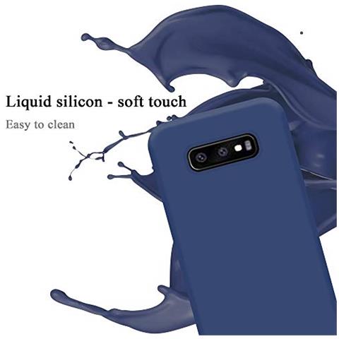 Custodia Compatibile Con Samsung Galaxy S10e In Liquid Blu - Coperchio Protettivo In Silicone Tpu Flessibile - Foto 2