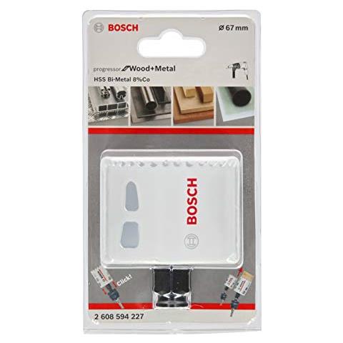 Professionale 2608594227 Sega Una Tazza Per Il Legno E Metallo Legno All'e Metallo, Accessorio Per Foratrice, Ø 67 Millimetri - Foto 1