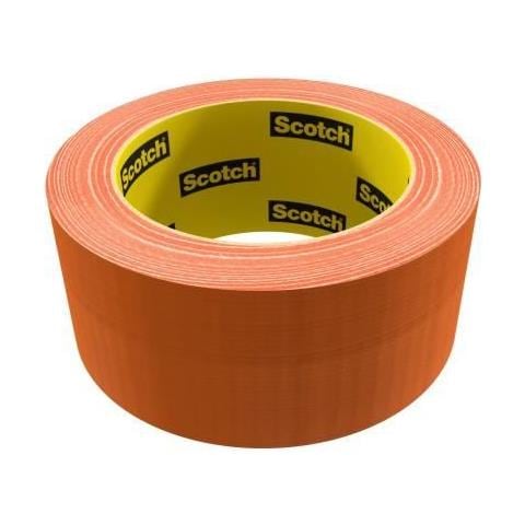 Panno Per Riparazioni Universale Ad Alta Visibilità - Arancione - 25 Mx 48 Mm - Foto 1