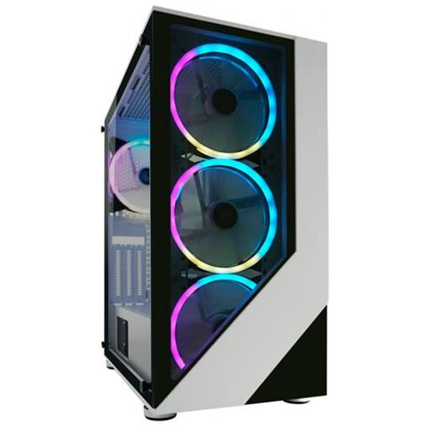 Lc-power Gaming 803w Midi Tower Nero, Bianco - Foto 2