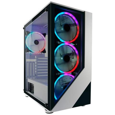 Lc-power Gaming 803w Midi Tower Nero, Bianco - Foto 3