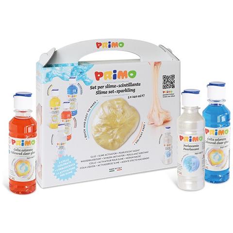 Kit Slime 3colle +1atti. +perle Ass - Foto 1