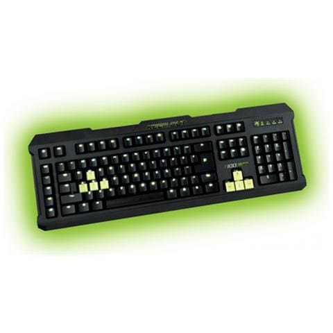 F100, USB, Giocare, Cablato, USB, Nero, ABS sintetico - Foto 1