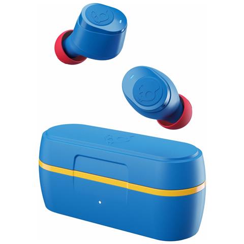 Jib True Cuffie Wireless In-ear Musica e Chiamate Bluetooth Blu, Giallo - Foto 1