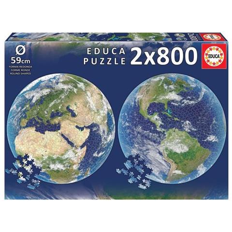 Puzzle - 2x800 Pianeta Terra - Foto 1