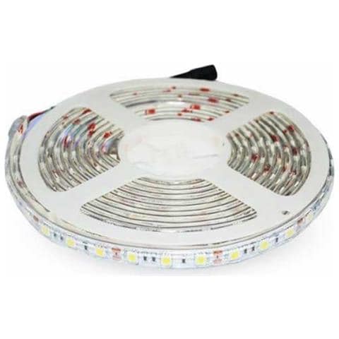 V-tac Vt-5050 Striscia Led 12v Smd5050 5m 3.5w / m 30led / m 100lm / w Multicolore Rgb Waterproof Ip65 - Sku 212118 - Foto 1