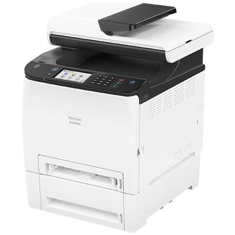 Stampante Multifunzione M C251FW Laser a Colori Stampa Copia Scansione Fax A4 25 ppm Wi-Fi / Ethernet / USB - Foto 2