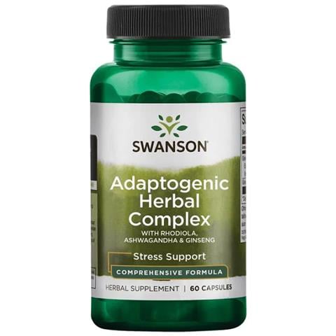 Complesso Adattogeno Rhodiola, Ashwagandha E Ginseng 60 Capsule - Foto 1