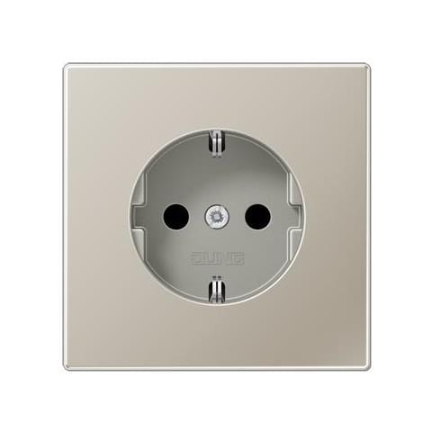 Es 1520 Tipo F (schuko) Acciaio Inossidabile Cassetta Di Scarico - Foto 1
