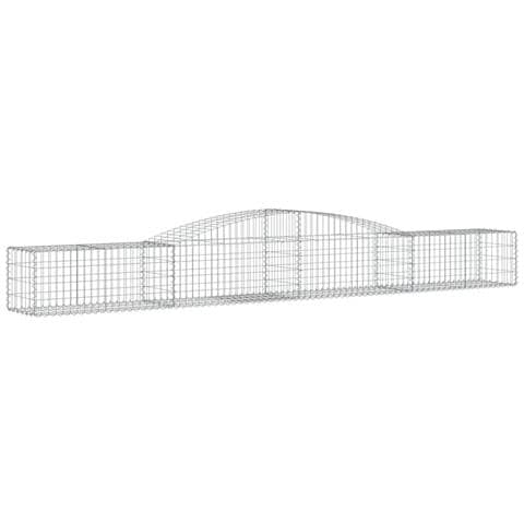 Cesto Gabbione Ad Arco 400x50x40/60 Cm Ferro Zincato - Foto 1