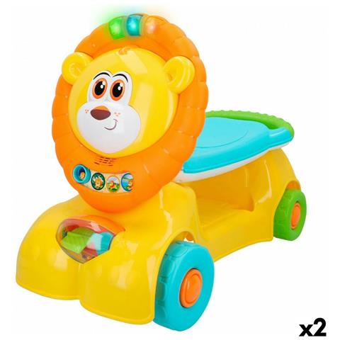 Cavalcabili Luce Suono Leone 57 X 42 X 26 Cm (2 Unità) - Foto 1