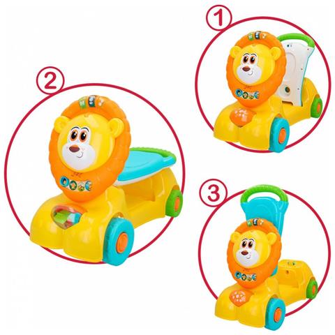 Cavalcabili Luce Suono Leone 57 X 42 X 26 Cm (2 Unità) - Foto 2