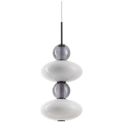Lampadario A Sospensione Contemporaneo Lumiere Metallo Nero Led 34w 3000k Ip20 - Foto 1