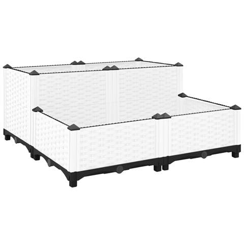 Fioriera Rialzata 80x80x38 Cm In Polipropilene - Foto 1