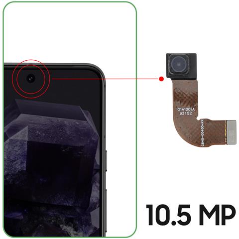 Fotocamera Frontale Per Google Pixel 8 Sensore Selfie 10,5mp - Foto 4