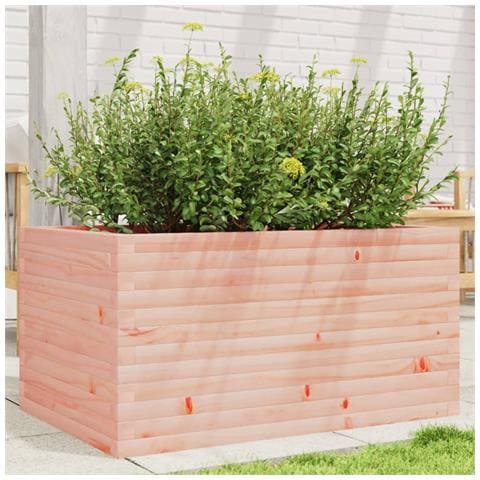 Fioriera Da Giardino 90x60x45,5 Cm In Legno Massello Di Douglas - Foto 1