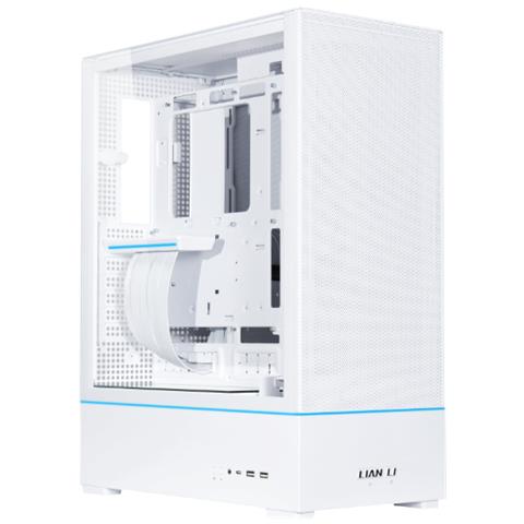 Case SUP01W Midi Tower Micro-ATX / ATX / Mini-ITX Ventole 3X 120 mm Colore Bianco - Foto 1