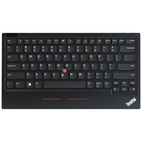 4Y40X49493 tastiera Universale RF senza fili + Bluetooth QWERTY Inglese US Nero - Foto 1