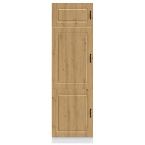 Armadio Da Cucina Kalmar Rovere Artigianale Legno Multistrato - Foto 3