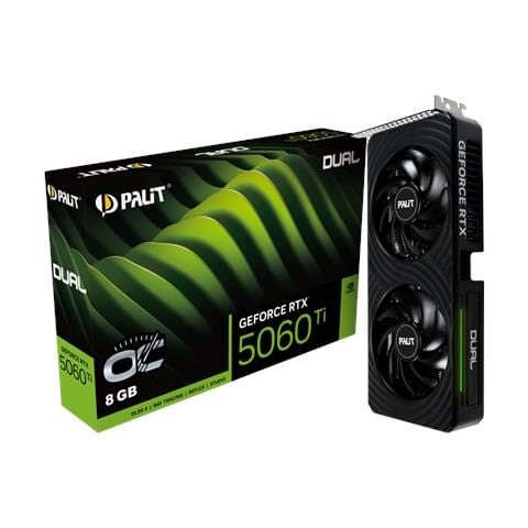 GeForce RTX 5060 Ti 8 GB GDDR7 PCI Express 5.0 1 x HDMI, 3 x Display Ports Dual OC - Foto 2
