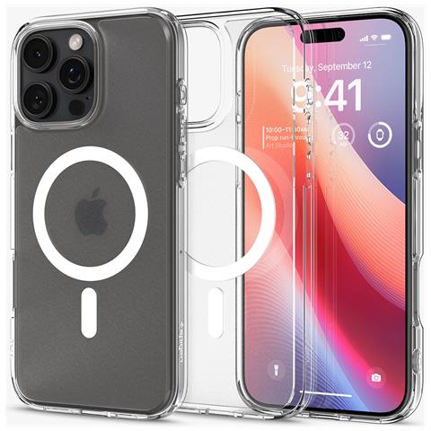 Ultra Hybrid (MagFit) custodia per cellulare 17,5 cm (6.9") Cover Trasparente, Bianco - Foto 9