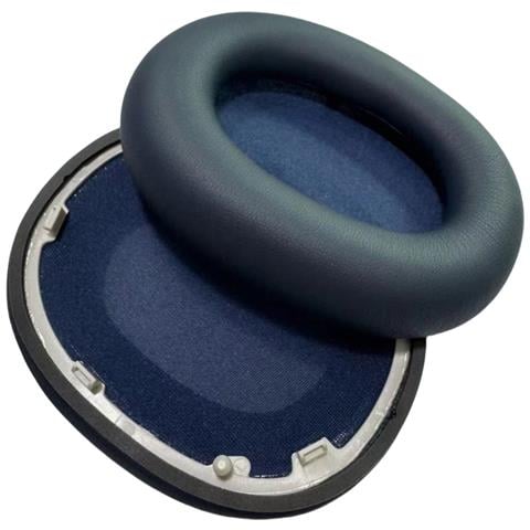 Cuscinetti Auricolari Di Ricambio In Pelle Proteica Blu Compatibili Con Sony Wh-1000xm6 (2 Pezzi) - Foto 1