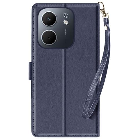 Custodia A Portafoglio Per Oppo A5x Con Cinturino Da Polso E Funzione Di Supporto Video - Foto 1