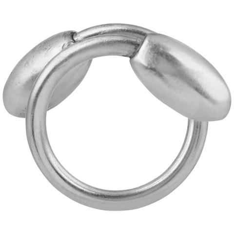 Anello A Doppia Goccia, Placcato Argento Sterling 925 - Foto 4