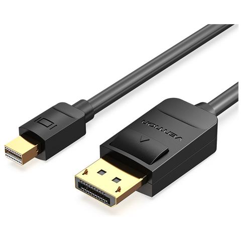 HAGBH cavo e adattatore video 2 m DisplayPort HDMI Nero - Foto 1