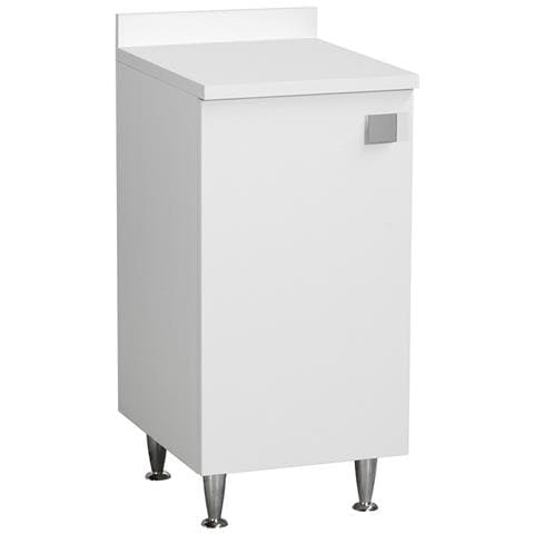 Mobiletto Base 1 Anta Bianco | Armadietto Salvaspazio Moderno Con Ripiano Regolabile | Già Assemblato Per Bagno, Lavanderia, Ingresso, Studio E Balcone - Foto 1