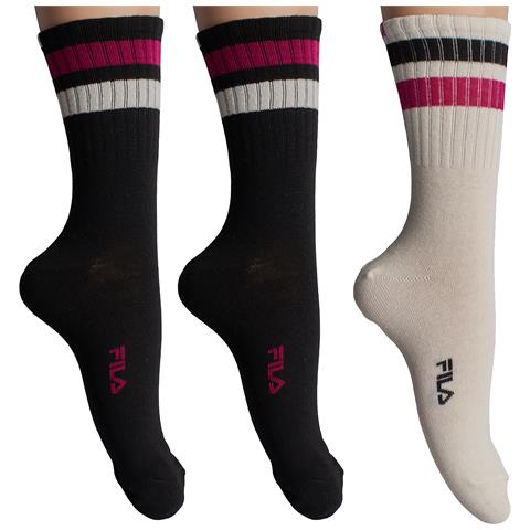 Confezione Da 3 Calzini Lunghi In Cotone F3609 Per Uomo E Donna - Foto 1