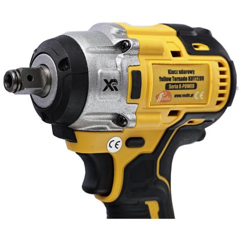 Set Elettroutensili Yellow Tornado Kuyt20v + Yellow Storm Sys20v - 2 Batterie 4ah, 21v, 350 Nm | Lavori Meccanici E Costruzioni - Foto 2