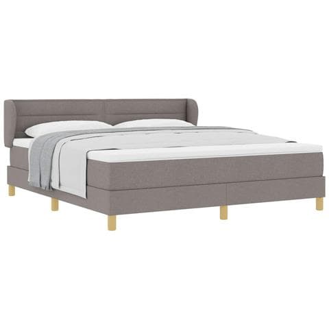 Letto a molle con materasso Talpa 180 x 200 cm Tessuto - Foto 1