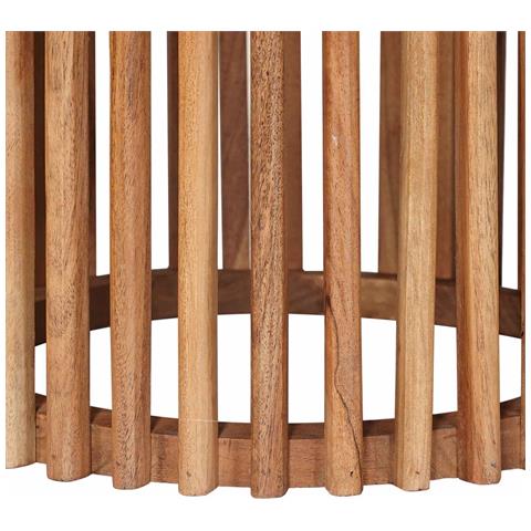 Set tavolini con archiviazione Marrone 40 x 40 x 45 cm - Foto 9