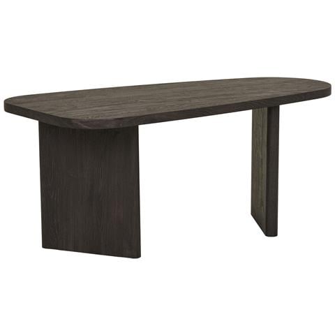 Tavolino Melo-marrone-mdf-100x50x41 Cm - Foto 1