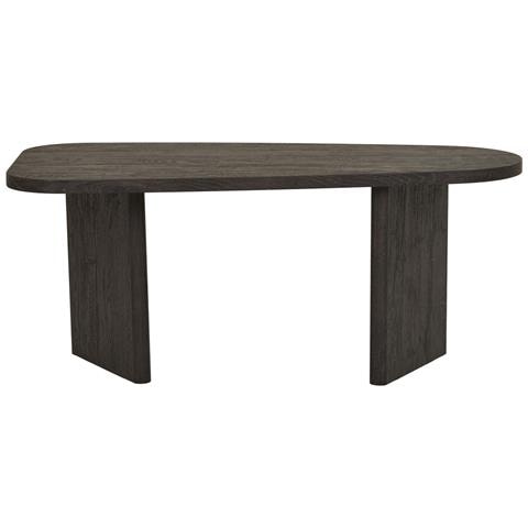 Tavolino Melo-marrone-mdf-100x50x41 Cm - Foto 2
