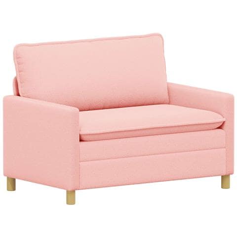 Divano Rosa 126 x 81 x 87,5 cm Tessuto - Foto 1
