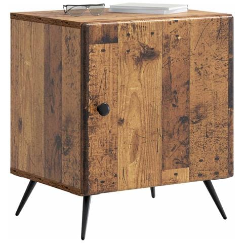 Armadio da Notte 2 pcs Legno antico 43 x 34,5 x 50 cm - Foto 2