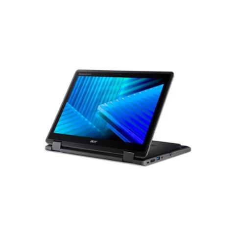 TravelMate Spin B3 TMB312RN-31-TCO-P9GM Intel® N N250 Ibrido (2 in 1) 31 cm (12.2") Touch screen WUXGA 16 GB LPDDR5x-SDRAM 256 GB SSD Wi-Fi 6E (802.11ax) Windows 11 Pro Education Nero - Foto 2